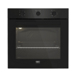 House of Carpets Catalogue Defy 60cm Eye Level Oven – Black Glass