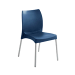House of Carpets Catalogue Topaz Plastic Chair with Aluminium Legs