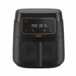 House of Carpets Catalogue Defy 7.6L Matte Black & Silver Manual Air Fryer DAF 3376 DB