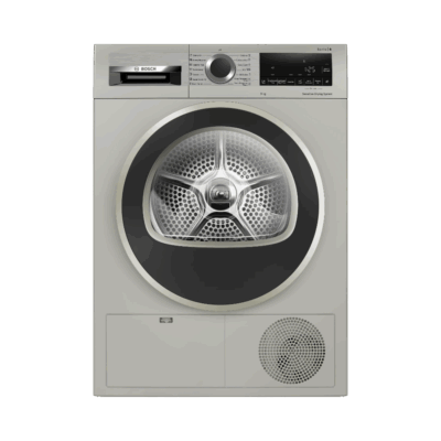 House of Carpets Catalogue Defy Bosch Series 6 Condenser Tumble Dryer 9 kg Silver Inox WPG1411XZA